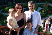 Marion, Lena, Arne und Jochen